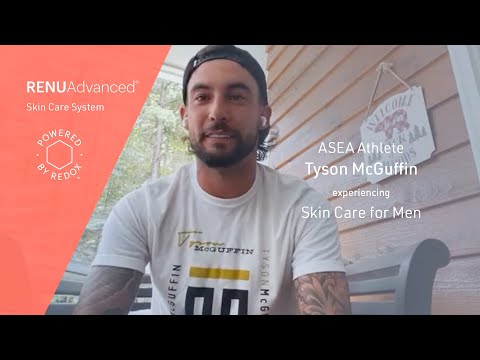 ASEA Athlete Tyson McGuffin talks skincare for men