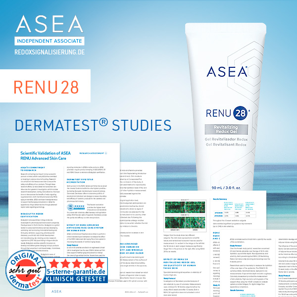 Redoxsignaling - ASEA - products - RENU28 - Studies