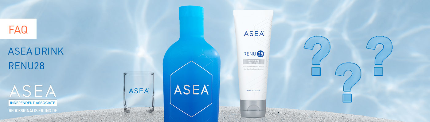 FAQ - ASEA drink and RENU28 gel | Redoxsignaling